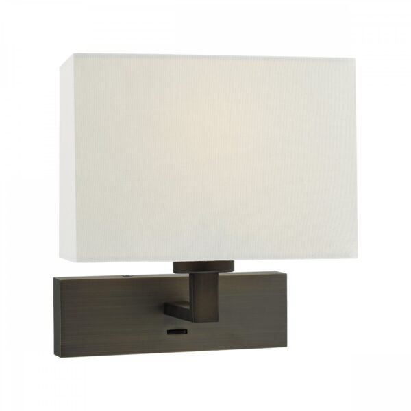 Modena Brushed Bronze Wall Light