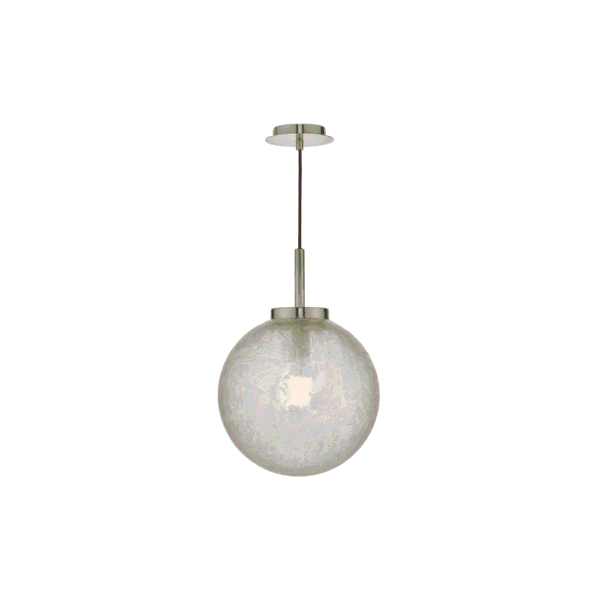 Avari Frosted Glass Clear Pendant