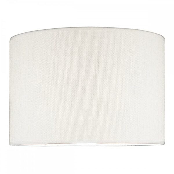 Delta Ivory Cotton Drum Shade 38cm