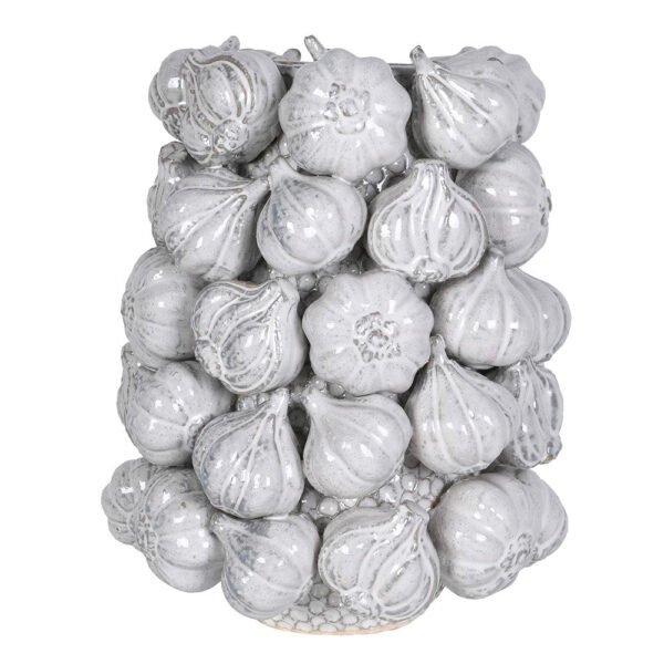 Ceramic Hand Finished Garlic Vase