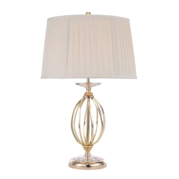 Aegean 1 Light Table Lamp Polished Brass