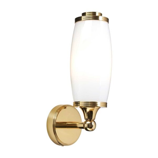 Eliot Wall Light Polished Brass 1 Light