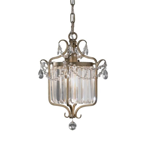 Gianna 1 Light Pendant Ceiling Light Gilded Silver