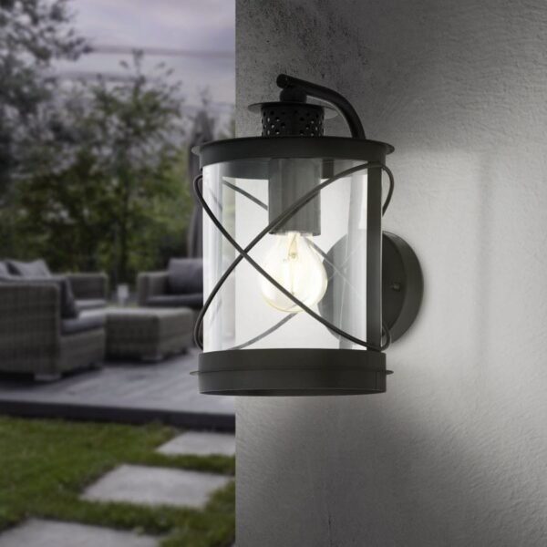 Eglo Hilburn Outdoor Wall Light Lantern